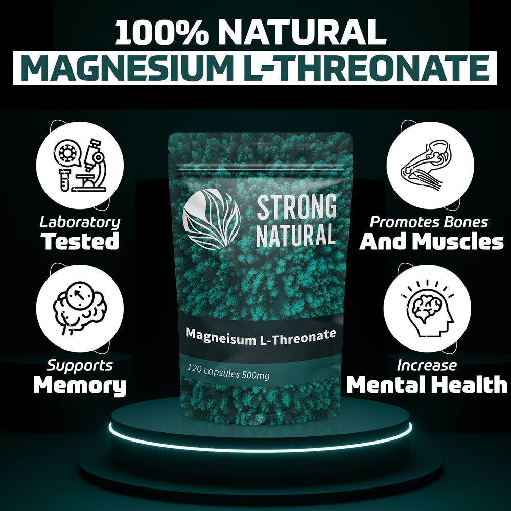 Magnesium L-Threonate 120 capsules 500mg